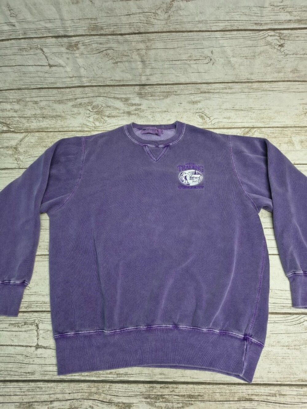 Redwood Classics Purple Pullover Sweatshirt Size Small